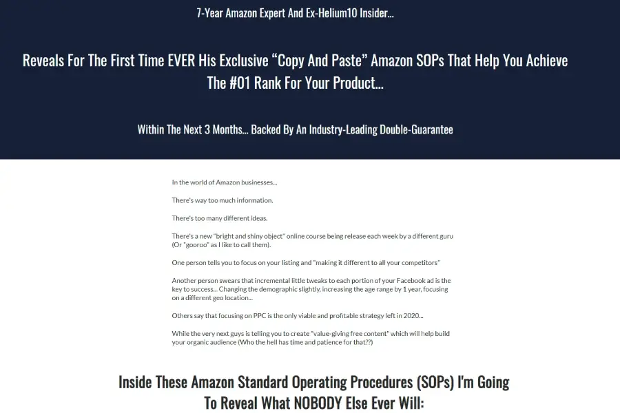 Amazon Product Ranking Biz-Opp